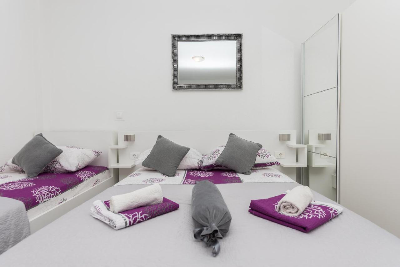 Apartmani Franko Baška Voda Extérieur photo